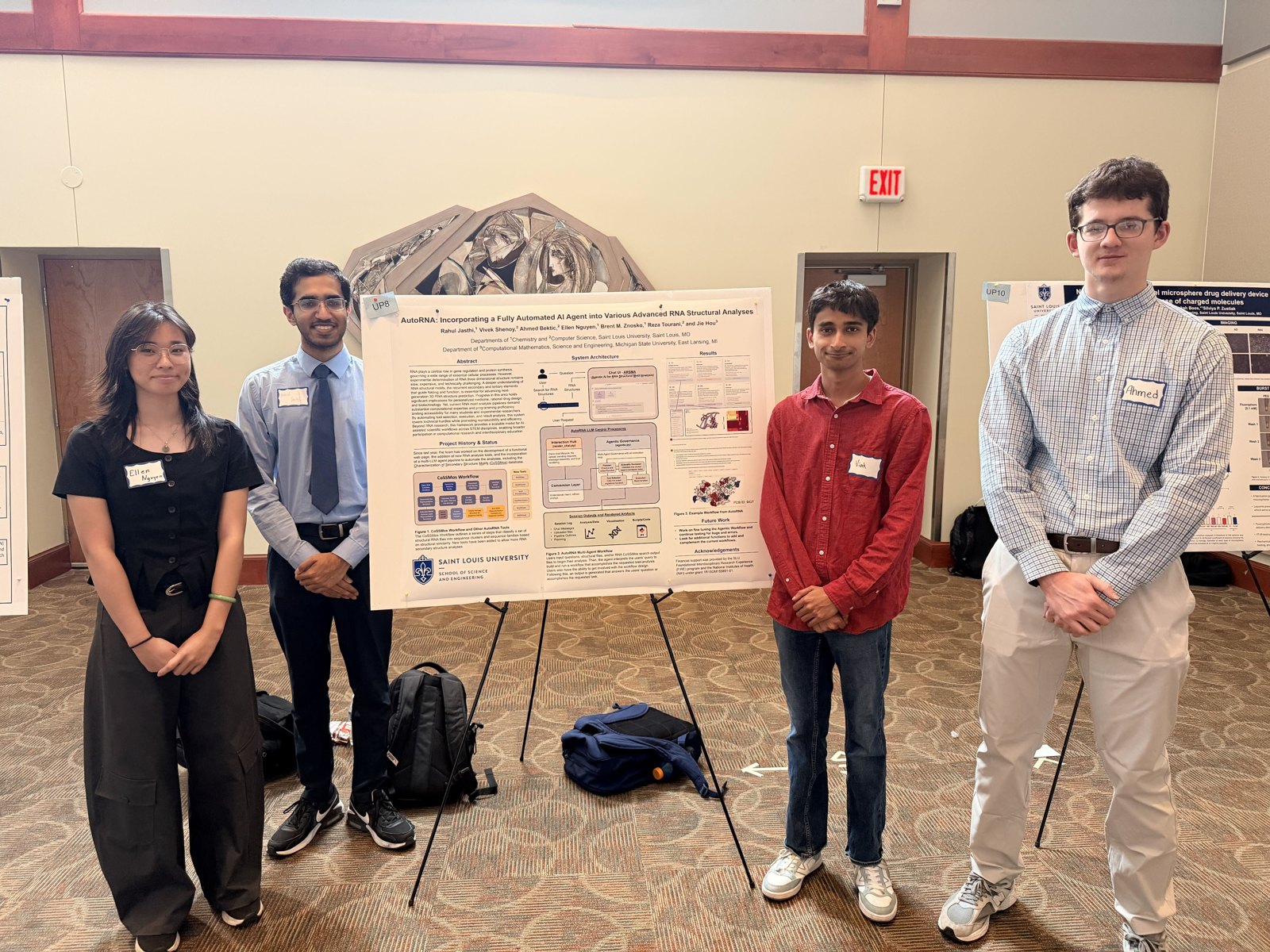 AutoRNA / ARSMA team at the 2026 Sigma Xi Research Symposium