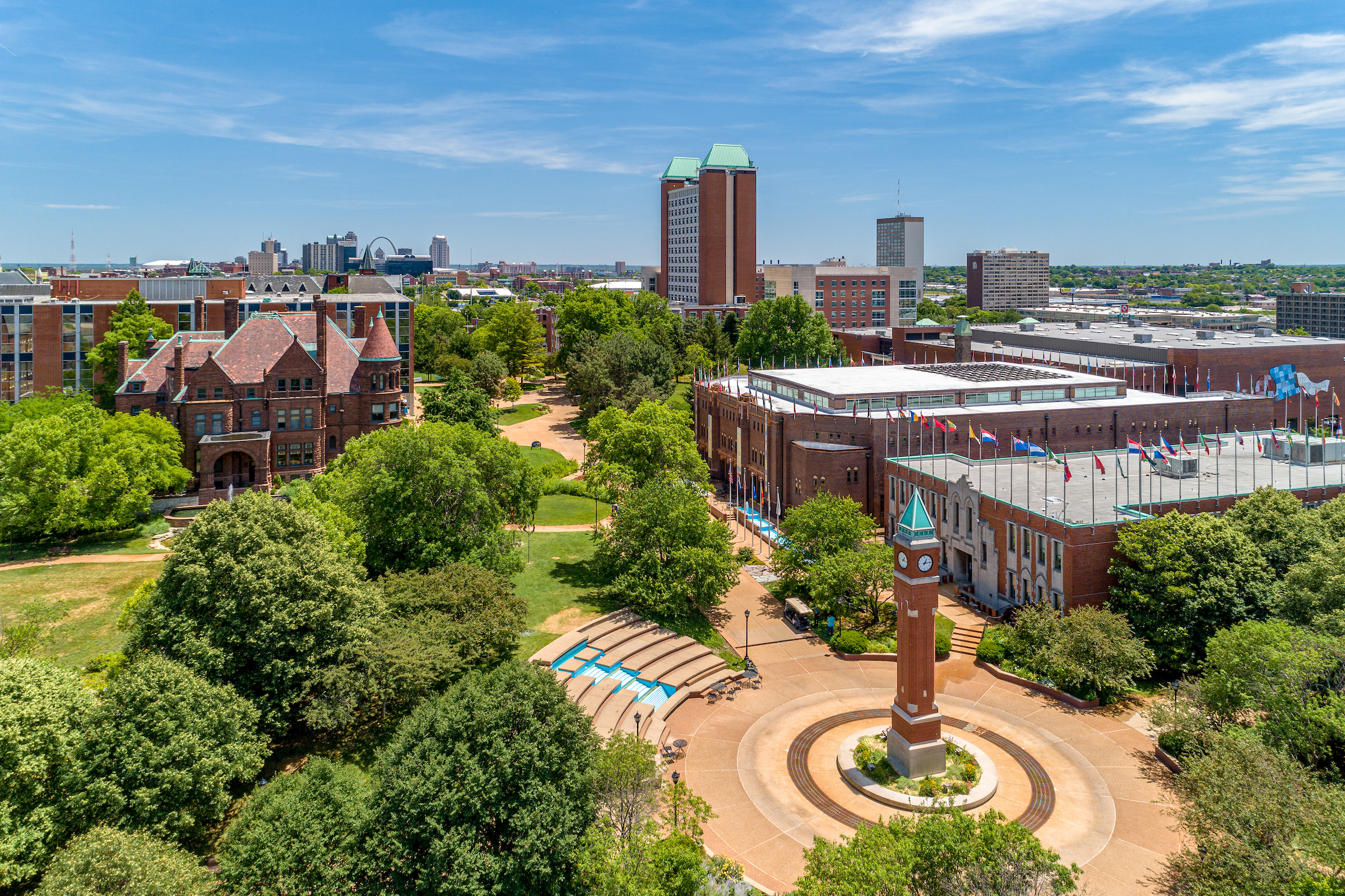 Saint Louis University campus, home of the lab 2019 – 2025