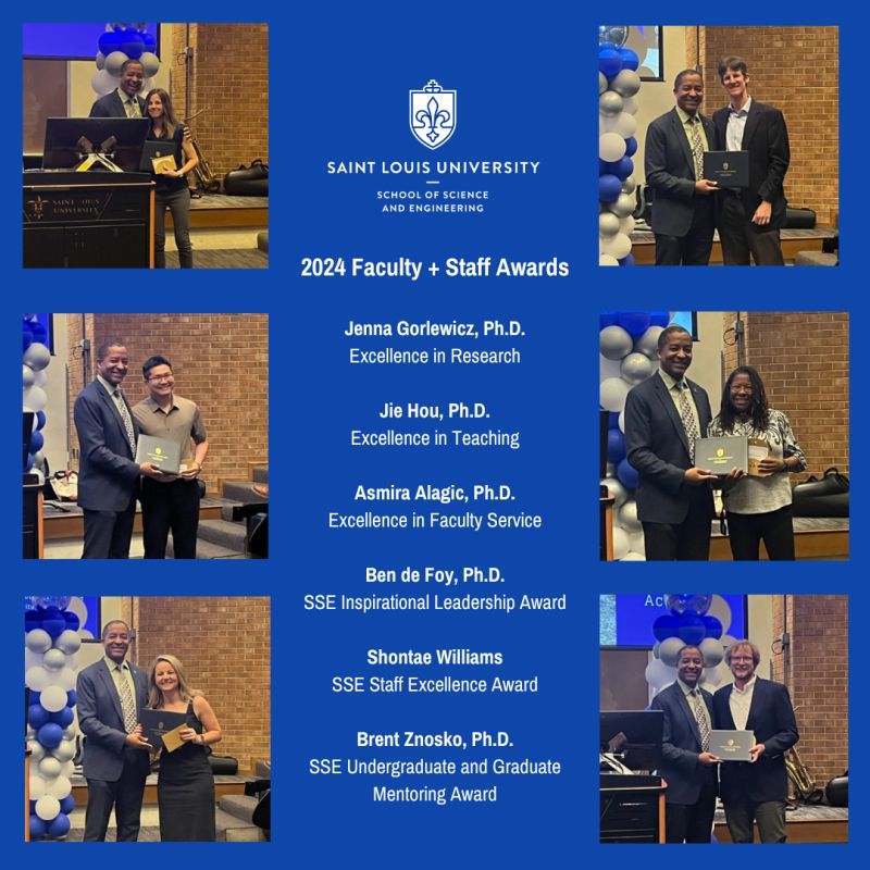 2024 SSE Faculty & Staff Awards, Saint Louis University